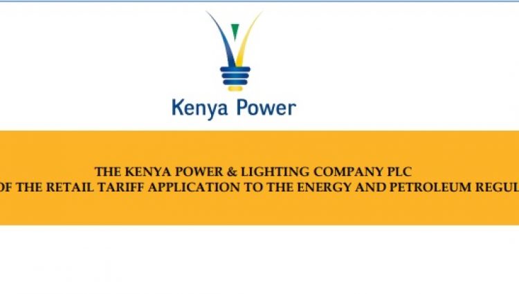KPLC Abridged 2023 Retail Tariff Application to Energy & Petroleum Regulatory Authority